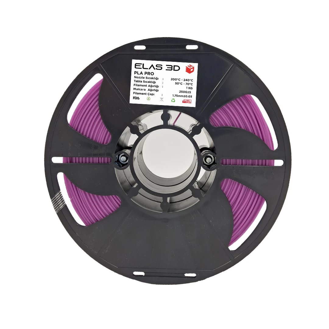Elas PLA PRO Pastel Mor Filament 1.75mm 1KG